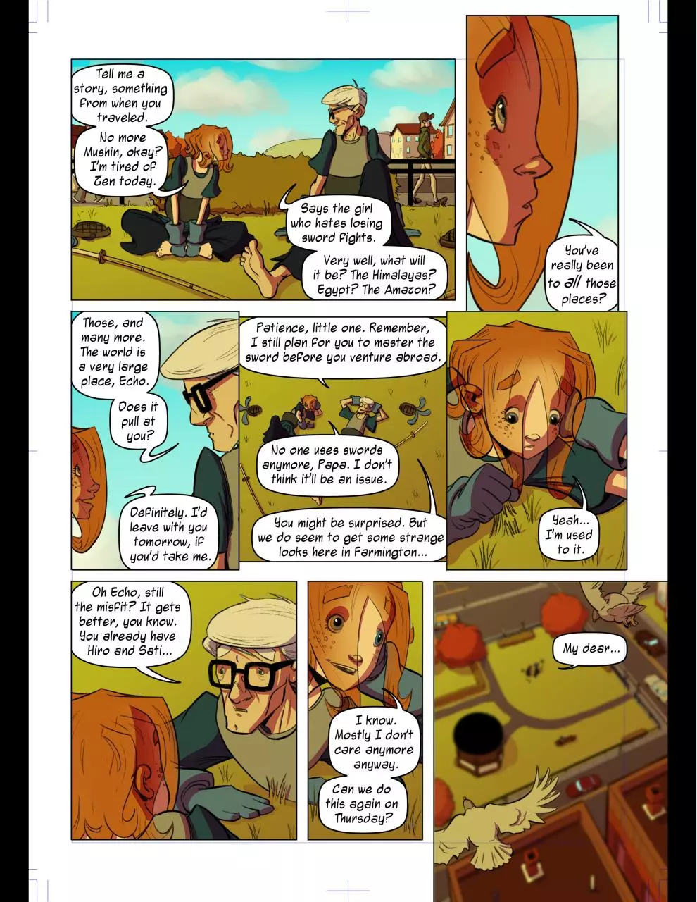 Page 5 of 23, Echo Callaway and the Book of Circles Pitch Materials
