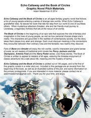 Page 2, Echo Callaway and the Book of Circles Pitch Materials