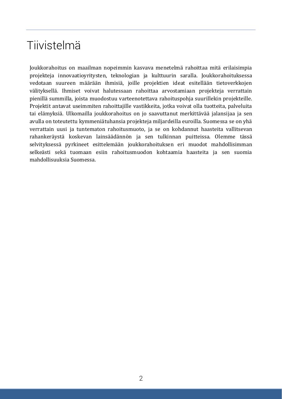Joukkorahoitus_Selonteko_2014_JF_HV.pdf - page 2/21