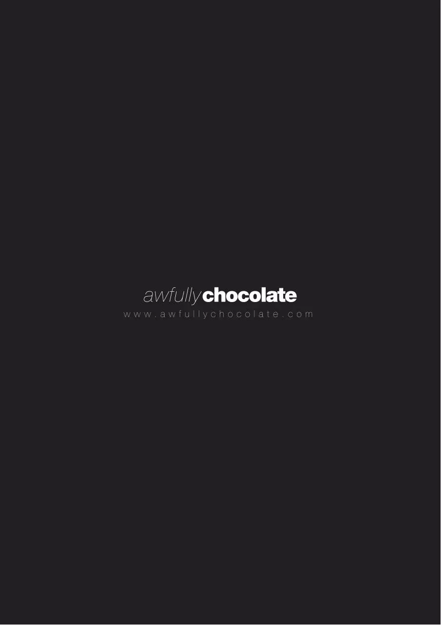 Page 4 of 4, Awfully Chocolate Xmas Brochure 2014.2