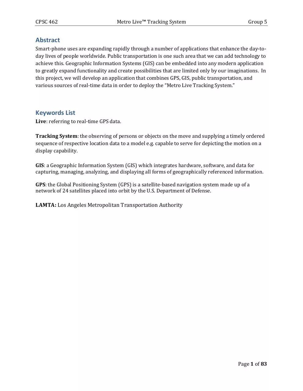 Page 2 of 83, CPSC462 Jeff Bohlin