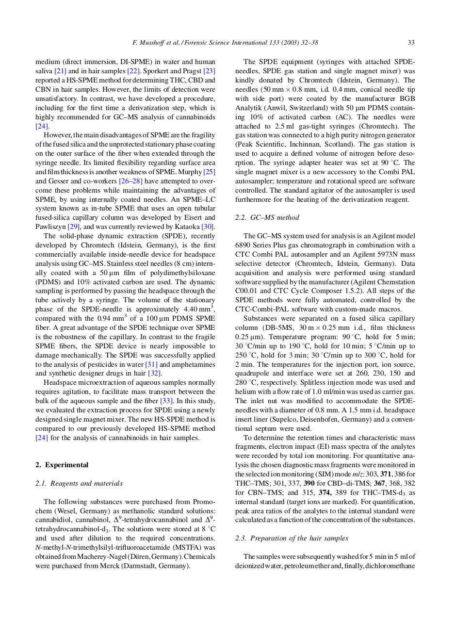 Musshoff SPDE Cannabinoids.pdf - page 2/7