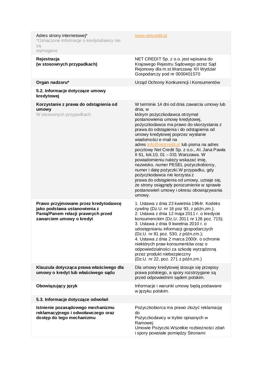 Document preview arkusz informacyjny.pdf - page 4/5