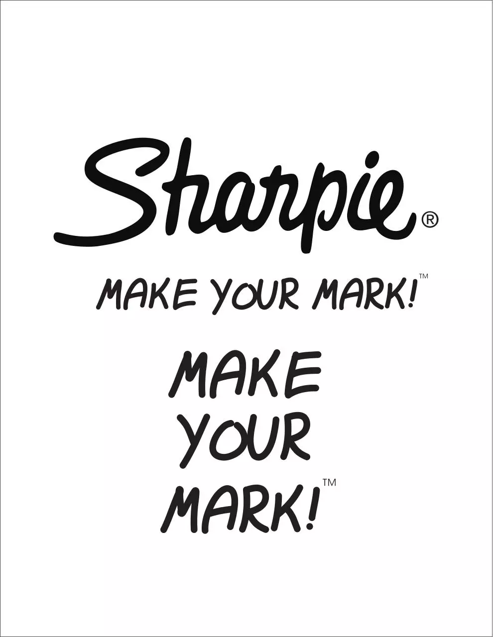 Document preview - Sharpie Make your Mark logo.pdf - Page 1/1