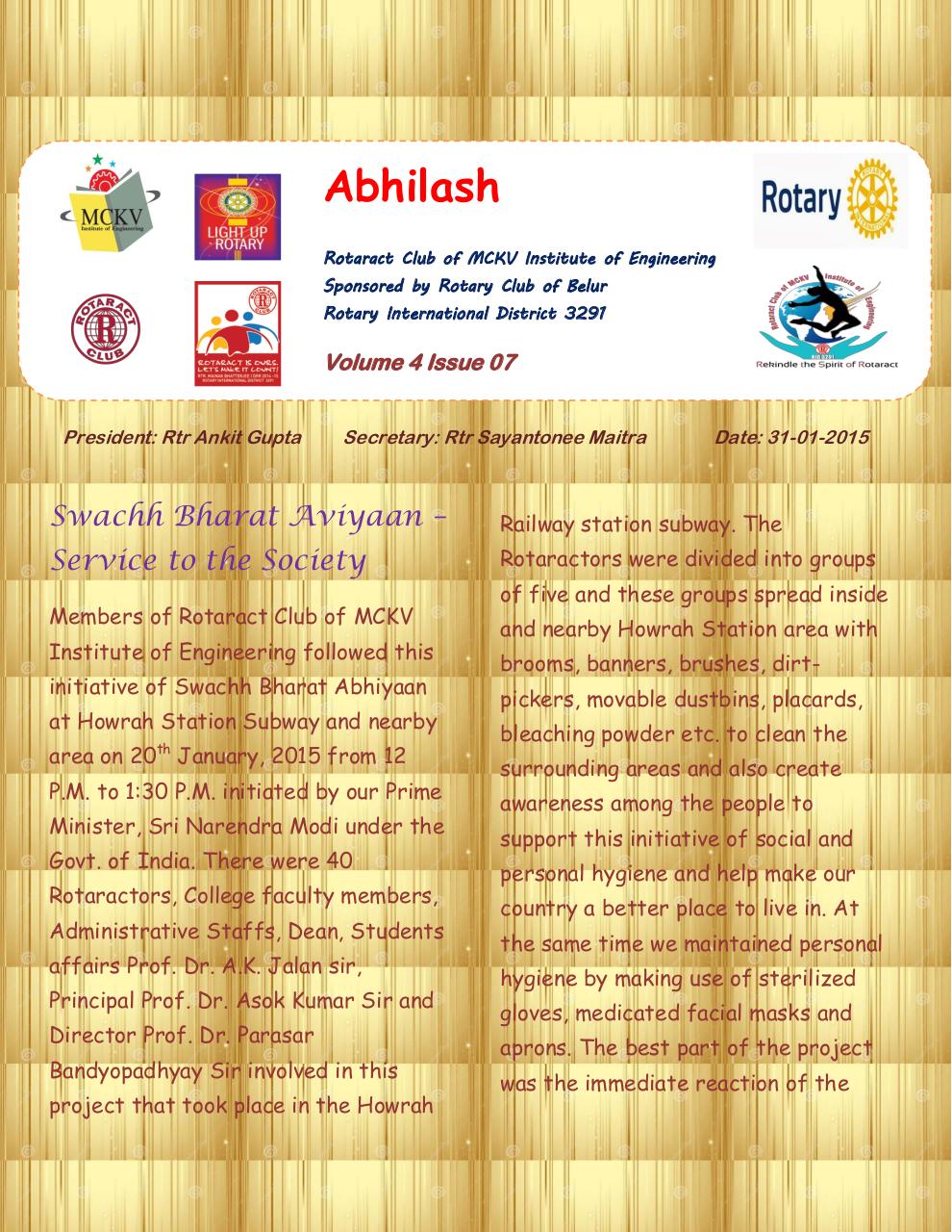 Document preview Abhilash Volume -4 Issue -7.pdf - page 1/5