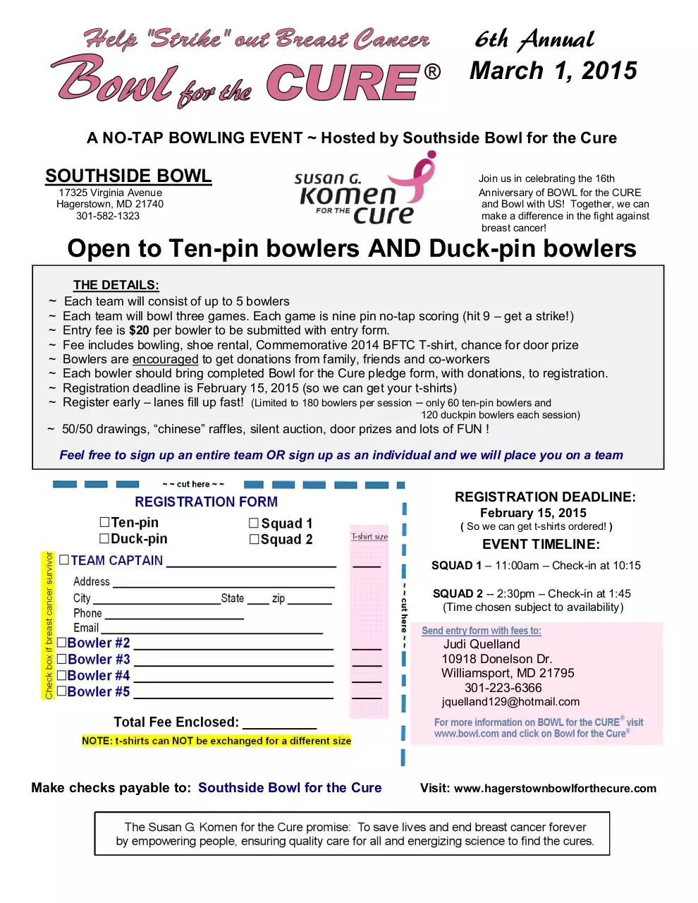 Page 1 of 2, 2015 REGISTRATION FORM 2 pages