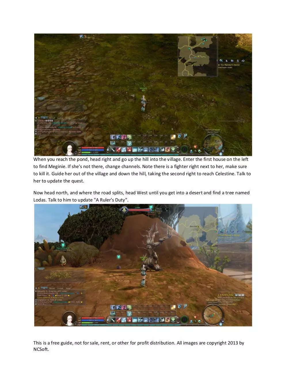 Page 2 of 12, Aion Levelling Guide Part 3