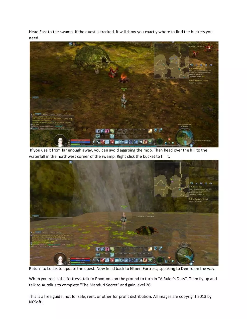 Page 3 of 12, Aion Levelling Guide Part 3