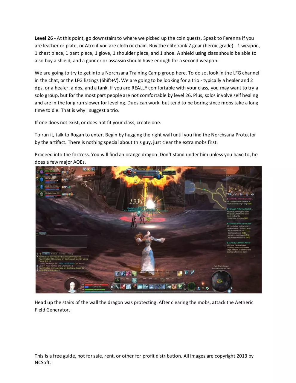 Page 4 of 12, Aion Levelling Guide Part 3