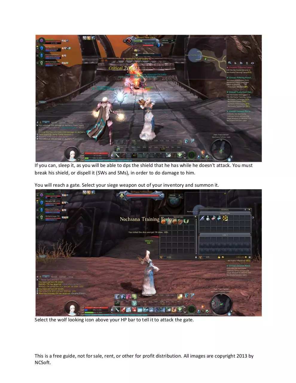 Page 5 of 12, Aion Levelling Guide Part 3