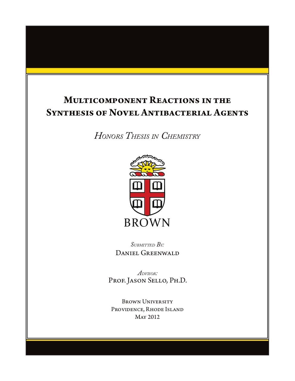 Multicomponent Reactions - Greenwald.pdf - page 1/94