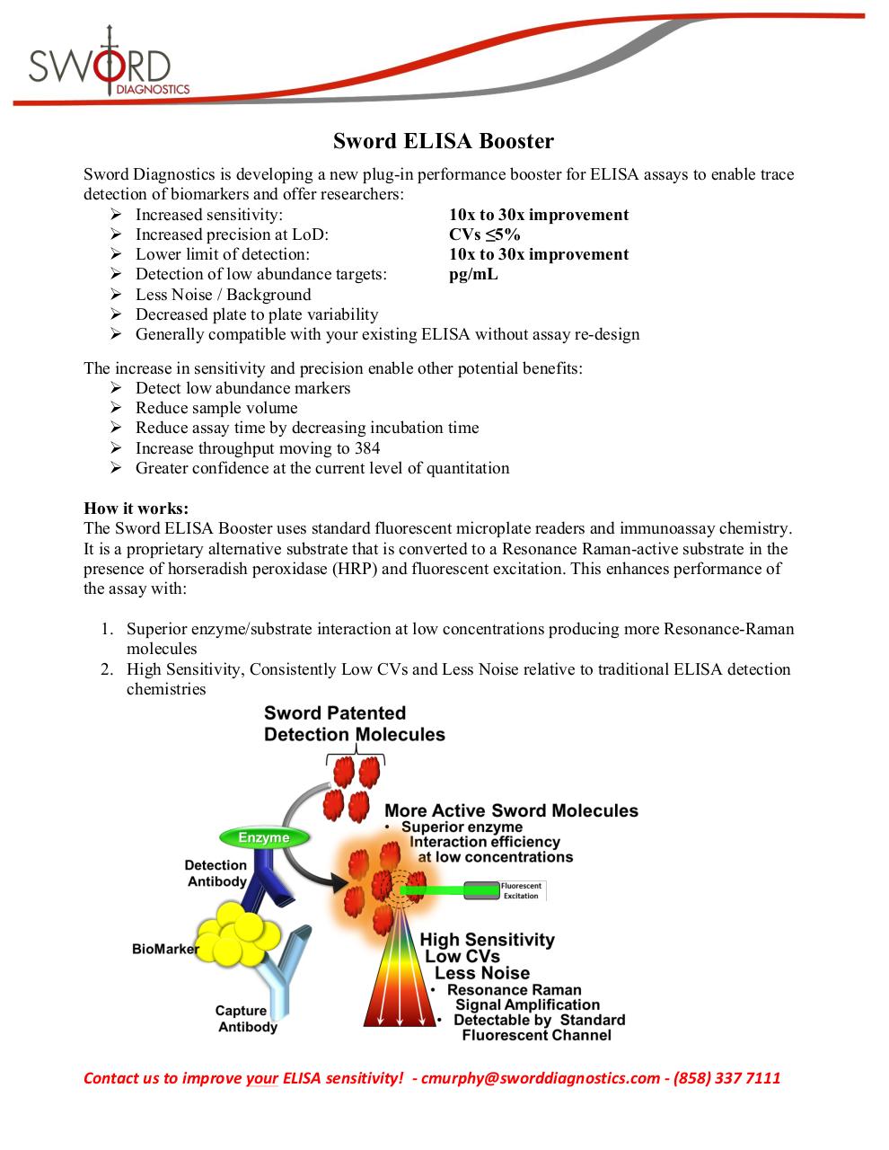 Document preview Sword ELISA Booster_SUMMARY.pdf - page 1/1