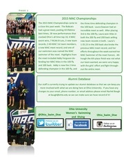 Page 2, Alumni Newsletter Volume 2 Issue 3 March 2015
