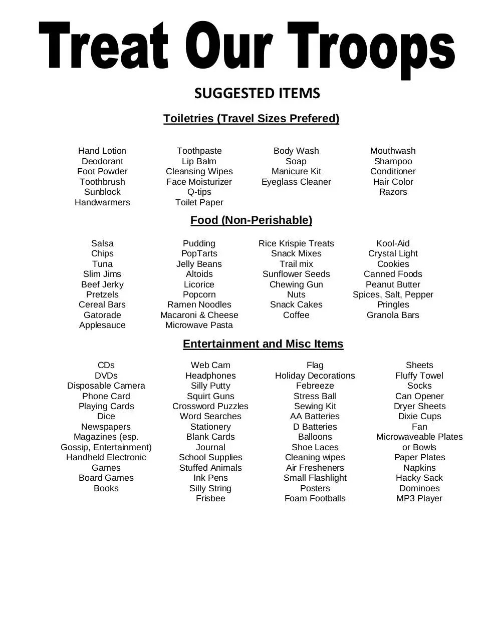 Page 1 of 1, go fund me flyer