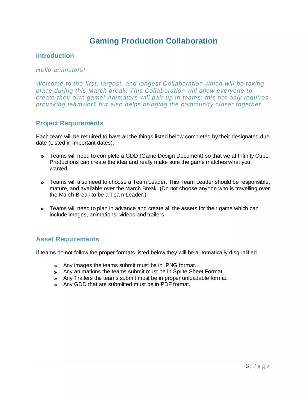 Page 3 of 5, March Break Game Jam