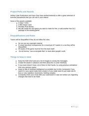 Page 4, March Break Game Jam