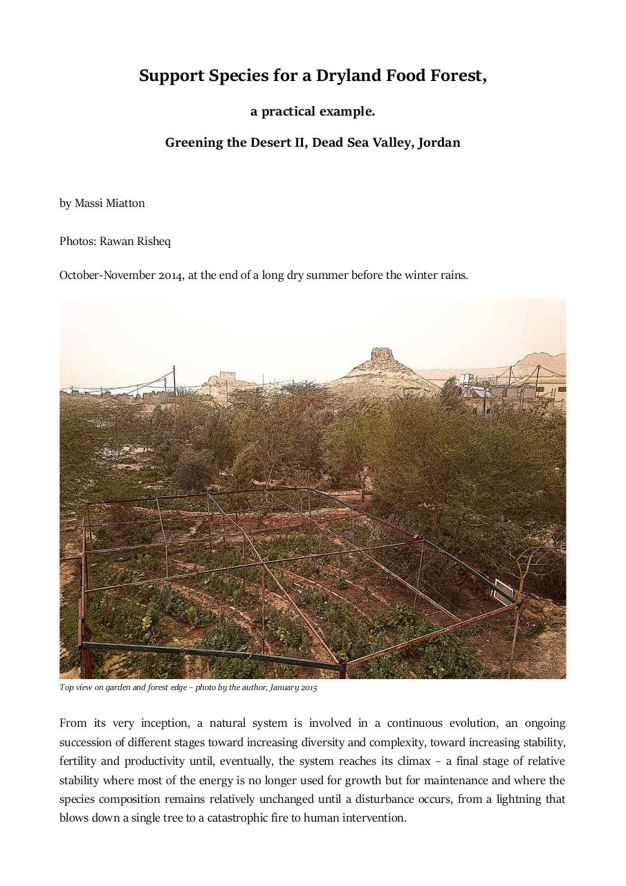 Support Species For A Dryland Food Forest.pdf - page 1/46