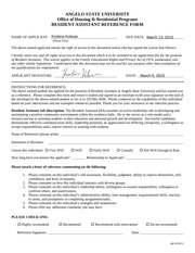 ra reference form signed