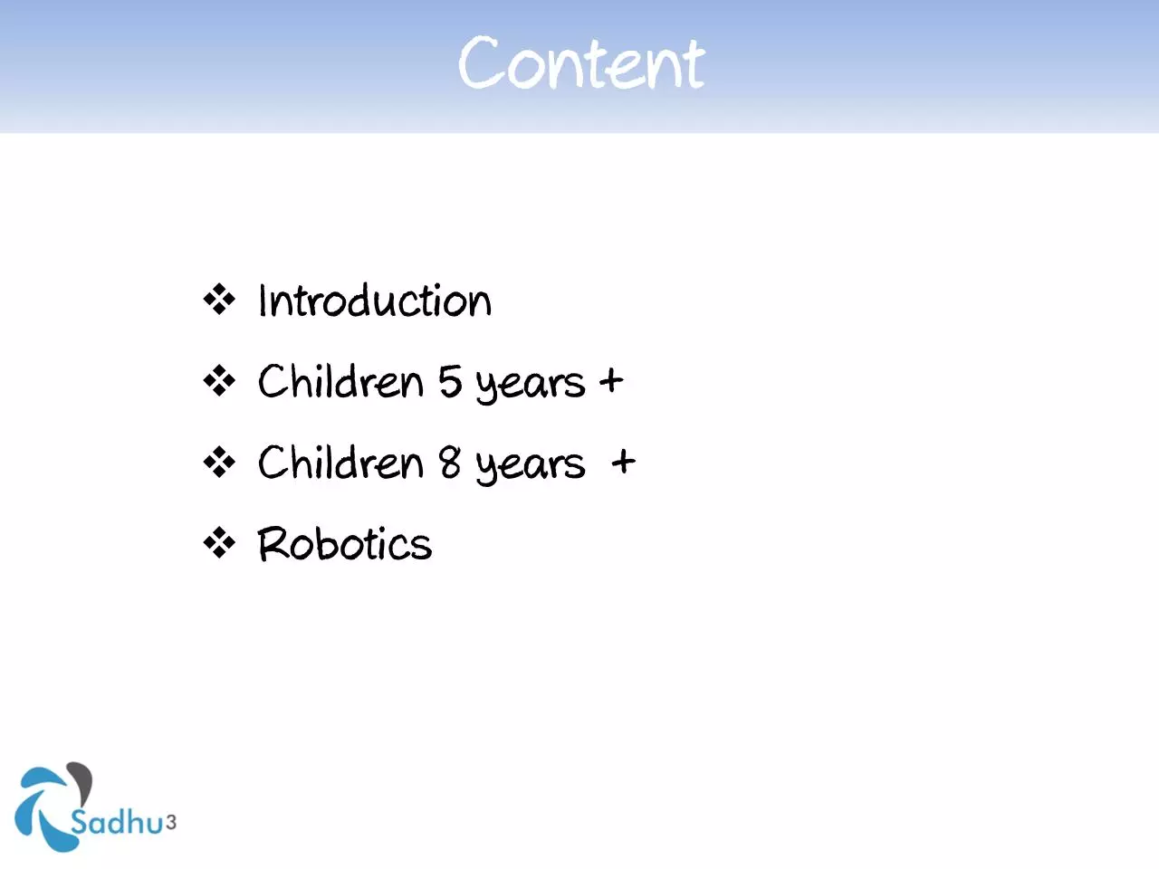 Page 2 of 38, EN.sadhu3.e robotics.2015.03.v2