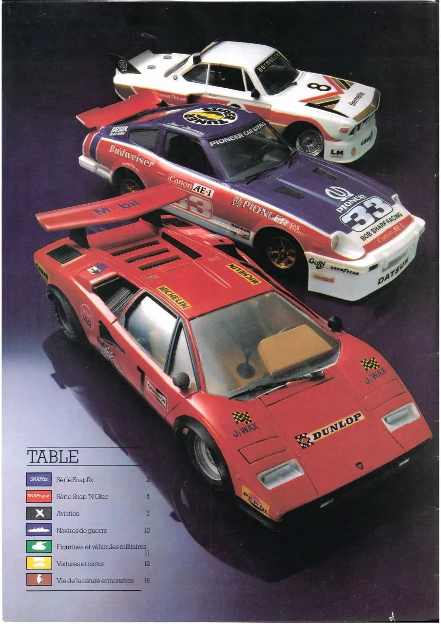 Page 2 of 20, Airfix 1981 Catalogue French