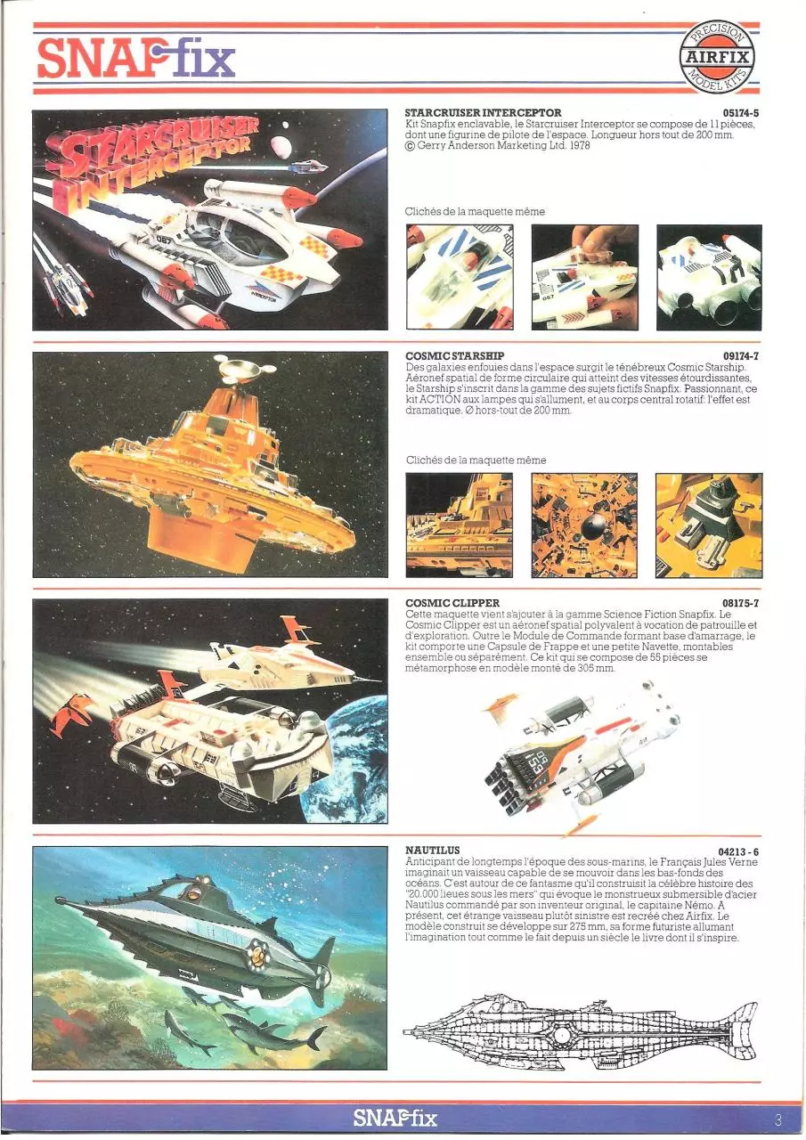 Page 5 of 20, Airfix 1981 Catalogue French