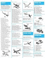 Page 2, Airfix Kit List 1967