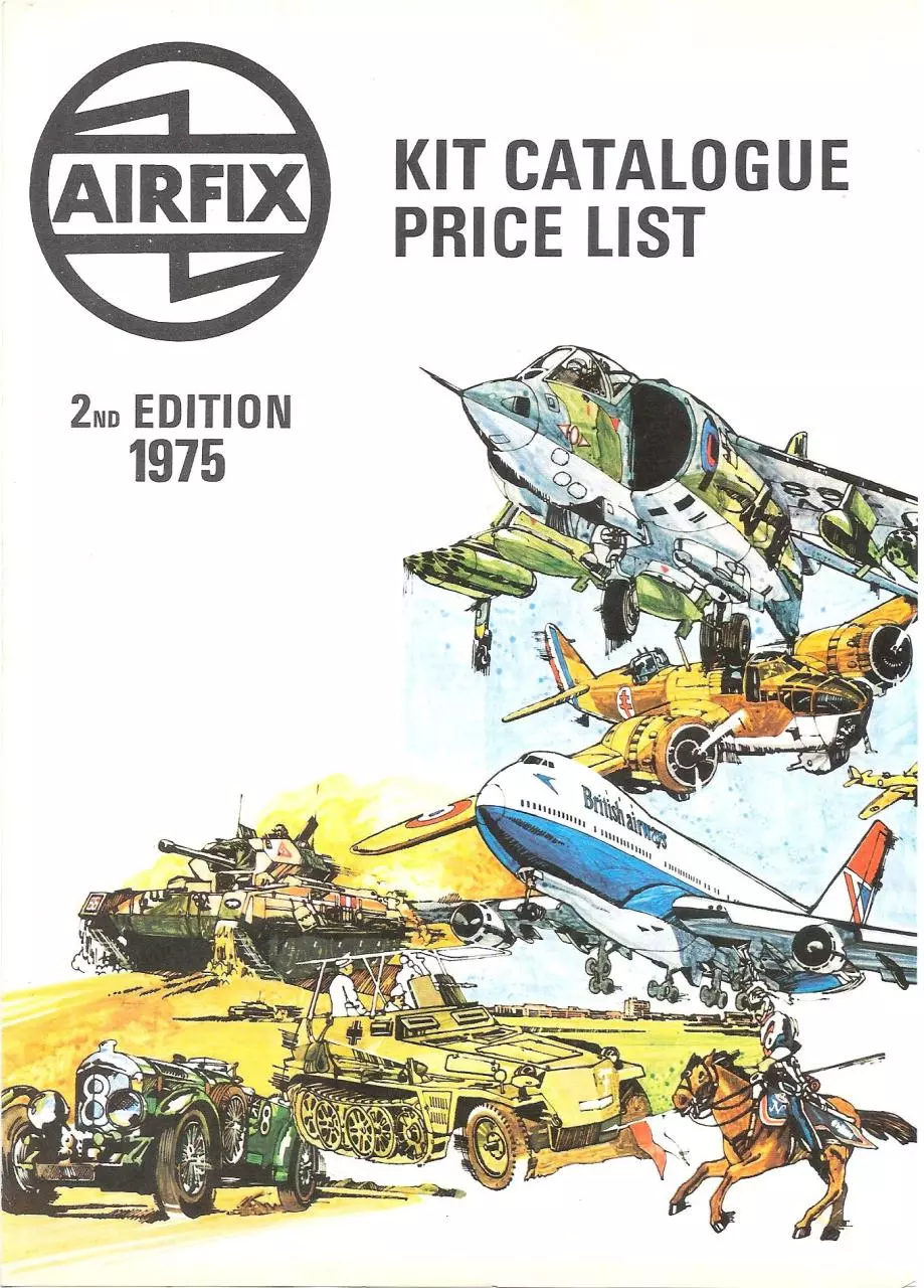 Page 1 of 4, Airfix Kit List 1975 2nd