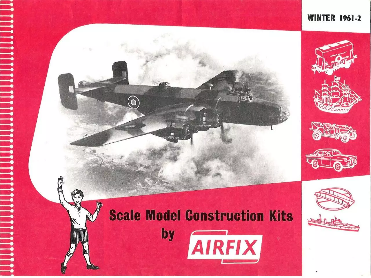 Page 1 of 4, Airfix Kit List Winter 1961 2