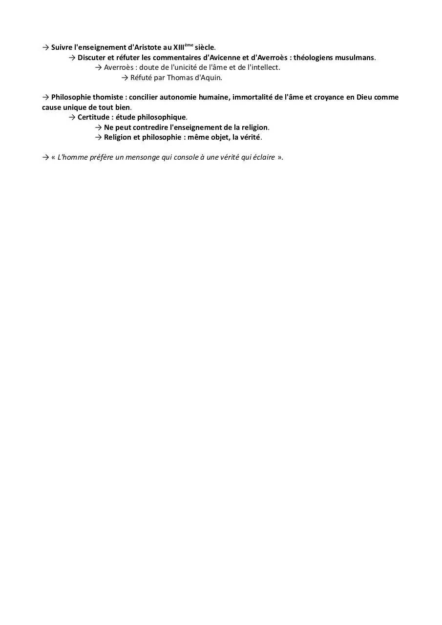 Page 5 of 10, Chapitre 3 Pensée scolastique