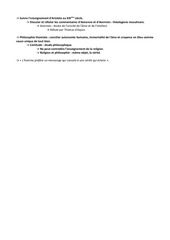 Page 5, Chapitre 3 Pensée scolastique