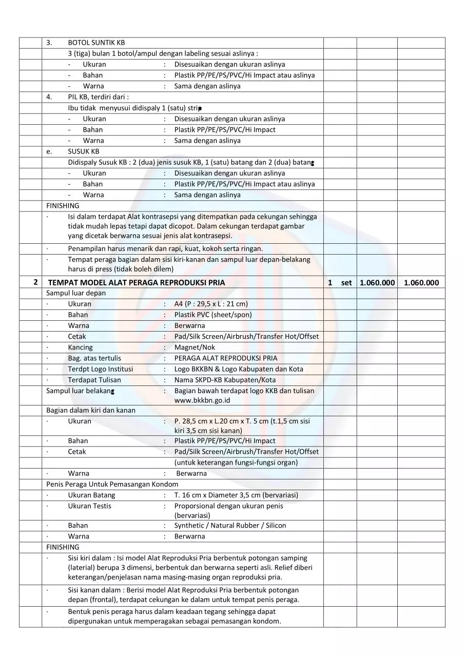 Page 2 of 9, PAKET KIE KIT KKB KIE KEPENDUDUKAN DAK BKKbN 2015