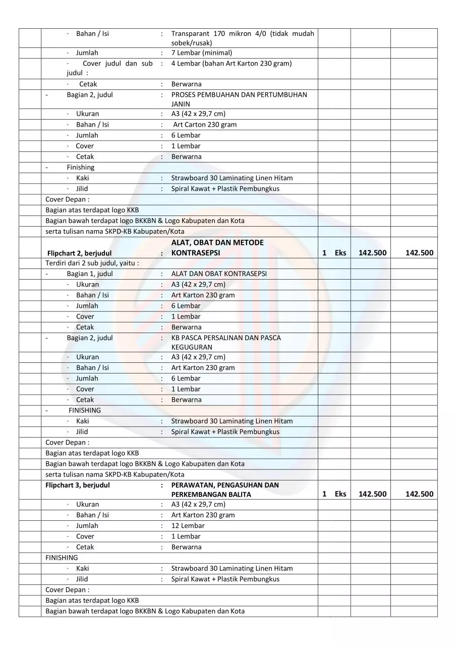 Page 4 of 9, PAKET KIE KIT KKB KIE KEPENDUDUKAN DAK BKKbN 2015