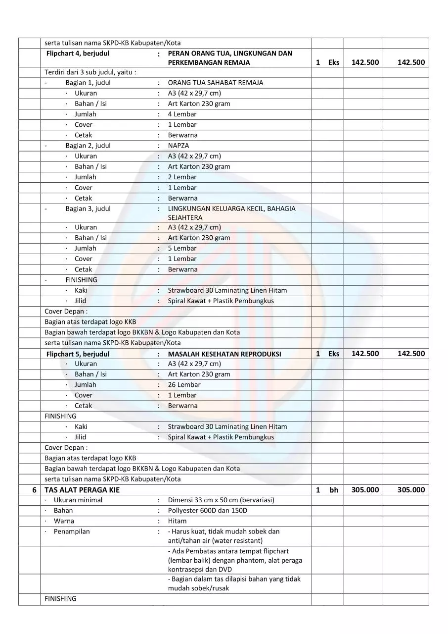 Page 5 of 9, PAKET KIE KIT KKB KIE KEPENDUDUKAN DAK BKKbN 2015