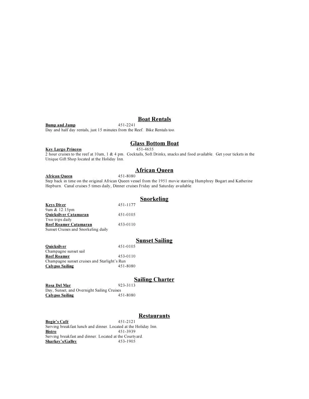 Page 2 of 2, Activity Information