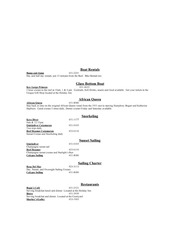 Page 2, Activity Information