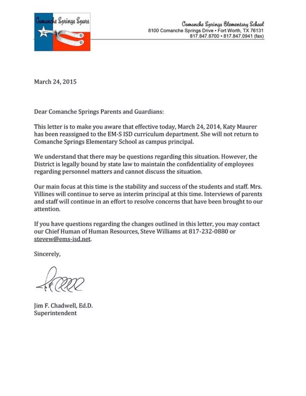 Page 1 of 1, CSELetter