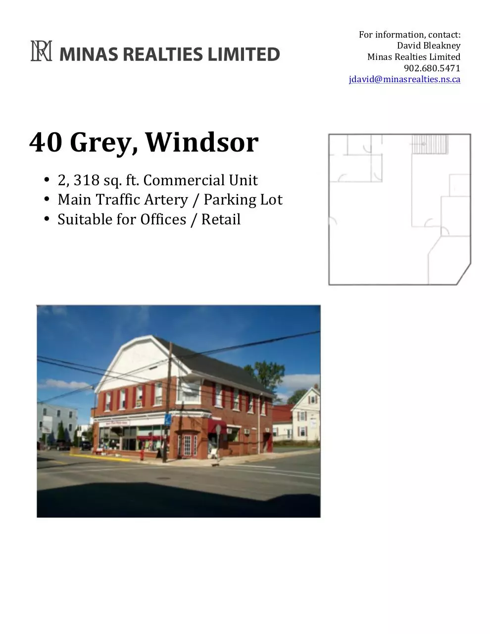 Page 1 of 1, Minas PDF 40 Grey
