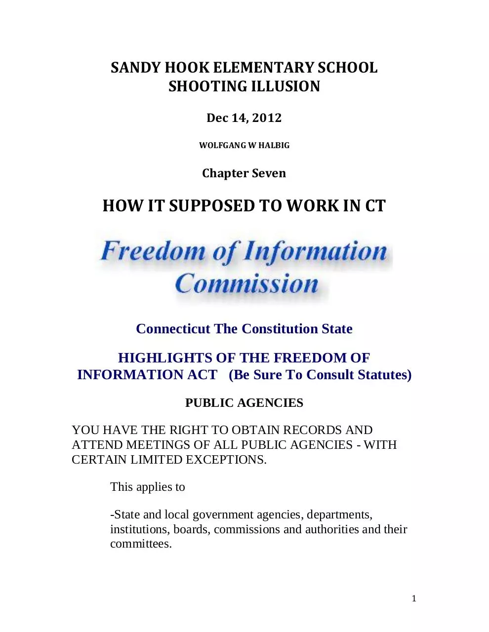 Page 1 of 35, 2015 FOIA