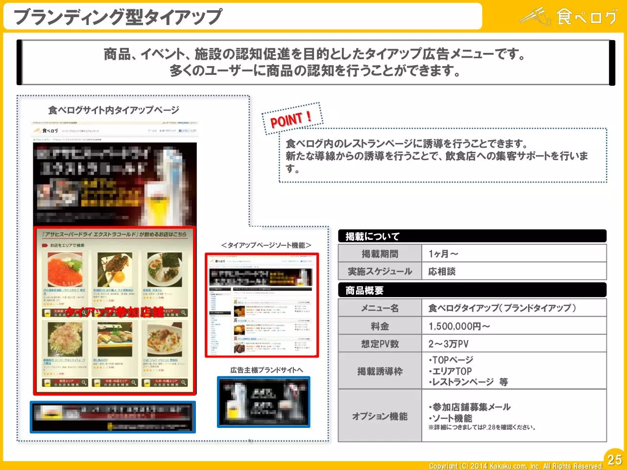 Page 2 of 11, Tabelog Media Guide 04 2014 IN JAPANESE.25 35