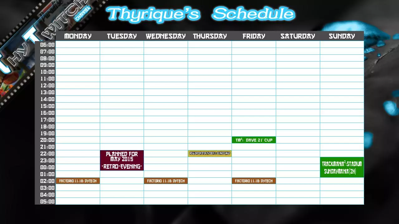 Page 1 of 4, ThyriqueSchedule05042015 2