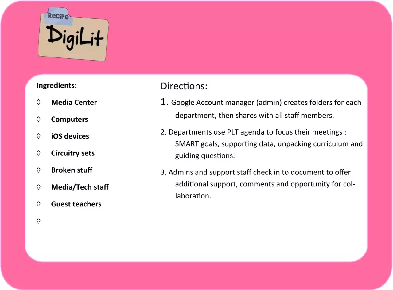 Page 1 of 1, DigiLit
