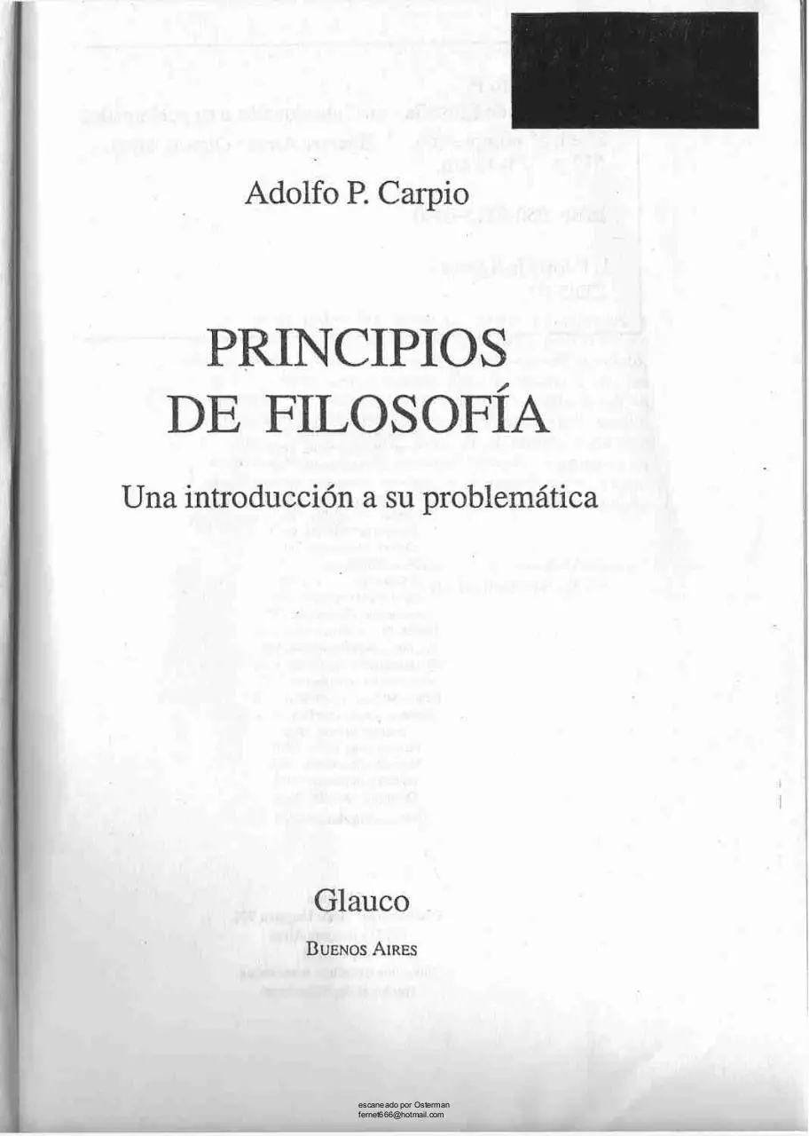 Page 2 of 507, PrincipiosdeFilosofa AdolfoCarpio