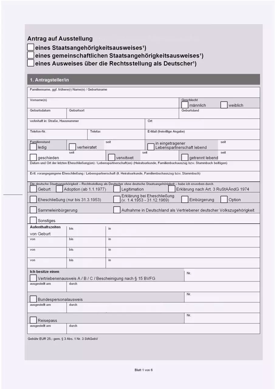 Page 1 of 6, MeinFormular