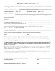 summer camp 2015 waiver