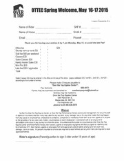 Page 4, 2015 Spring Welcome prize list