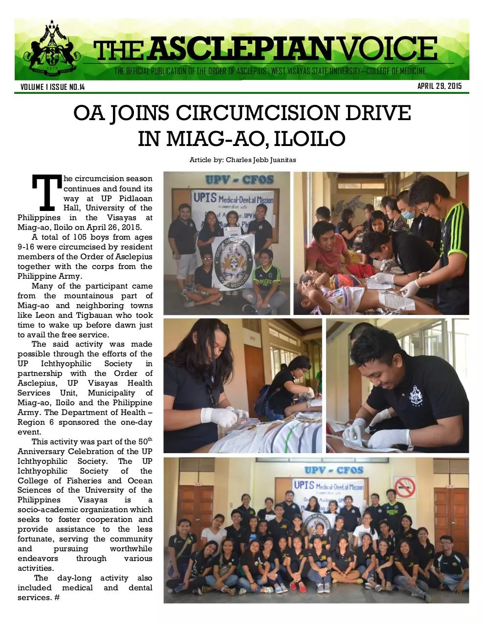 Document preview - AV_14 - OA joins circumcision drive in Miag-ao, Iloilo.pdf - Page 1/1