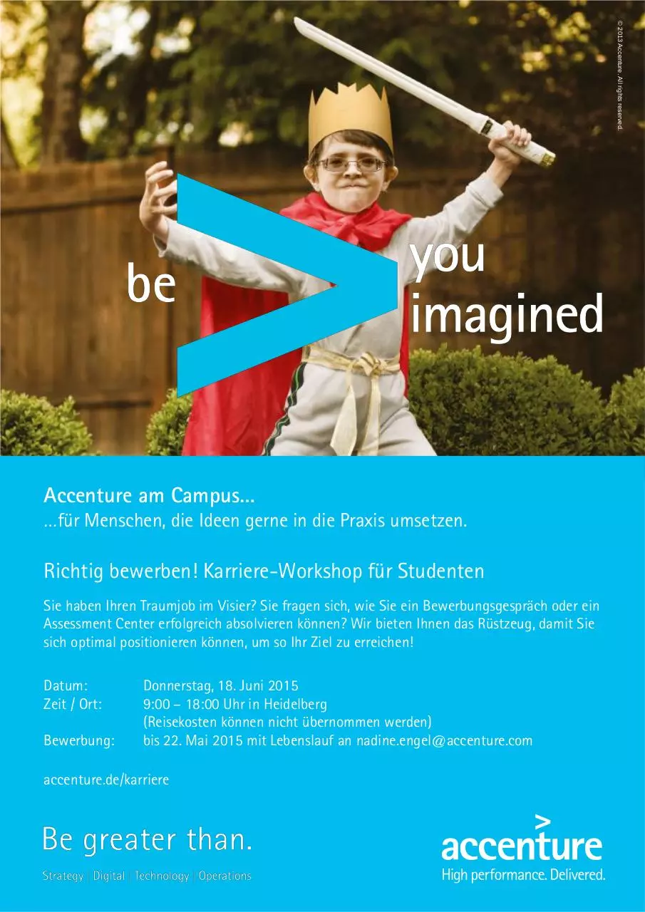 Page 1 of 1, Accenture Bewerbertraining 2015
