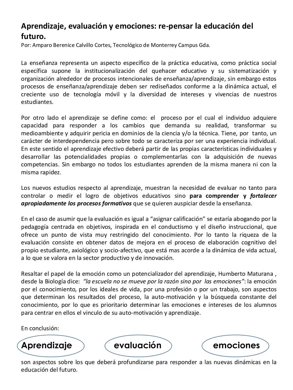 Page 1 of 3, enseñanza hoy
