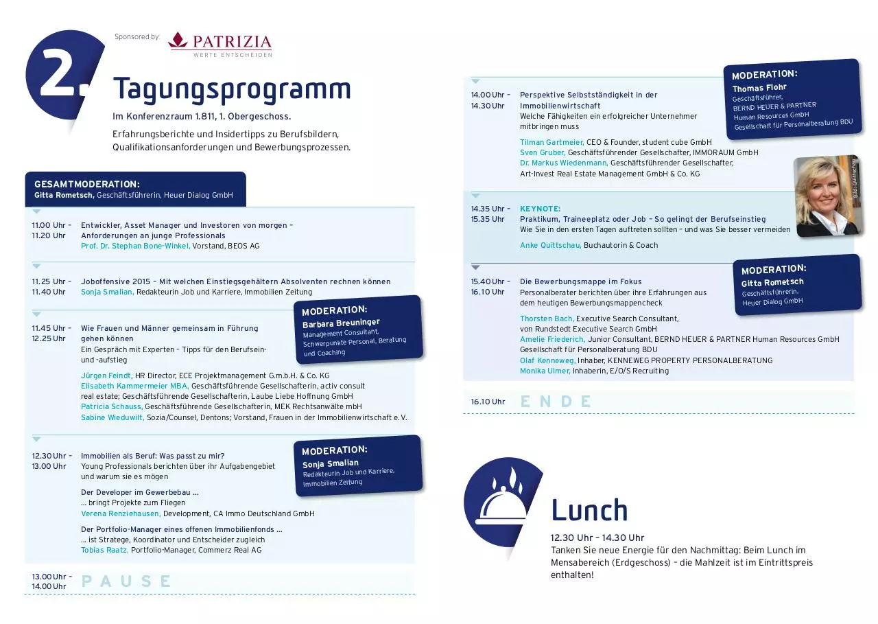 Page 3 of 5, IZ Karriereforum2015 ProgrammV