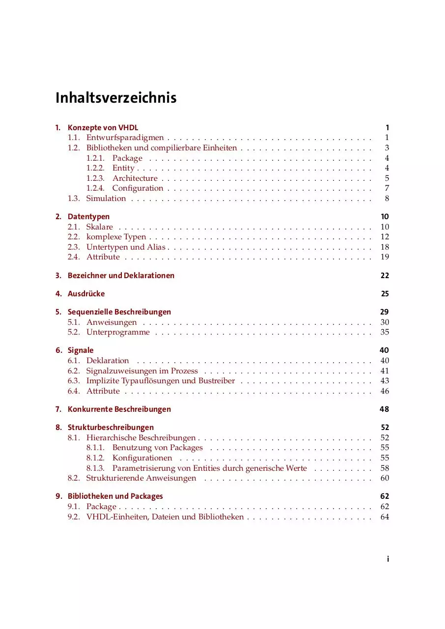 Page 3 of 124, vhdl andreas maeder uni hh